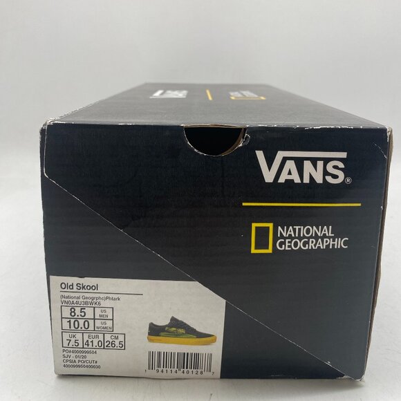 VANS NATIONAL GEOGARPHIC OLD SKOOL SNEAKER  #VN0A4U3BWK6 US MEN\'S SIZE 8.5 & 12 main image 6